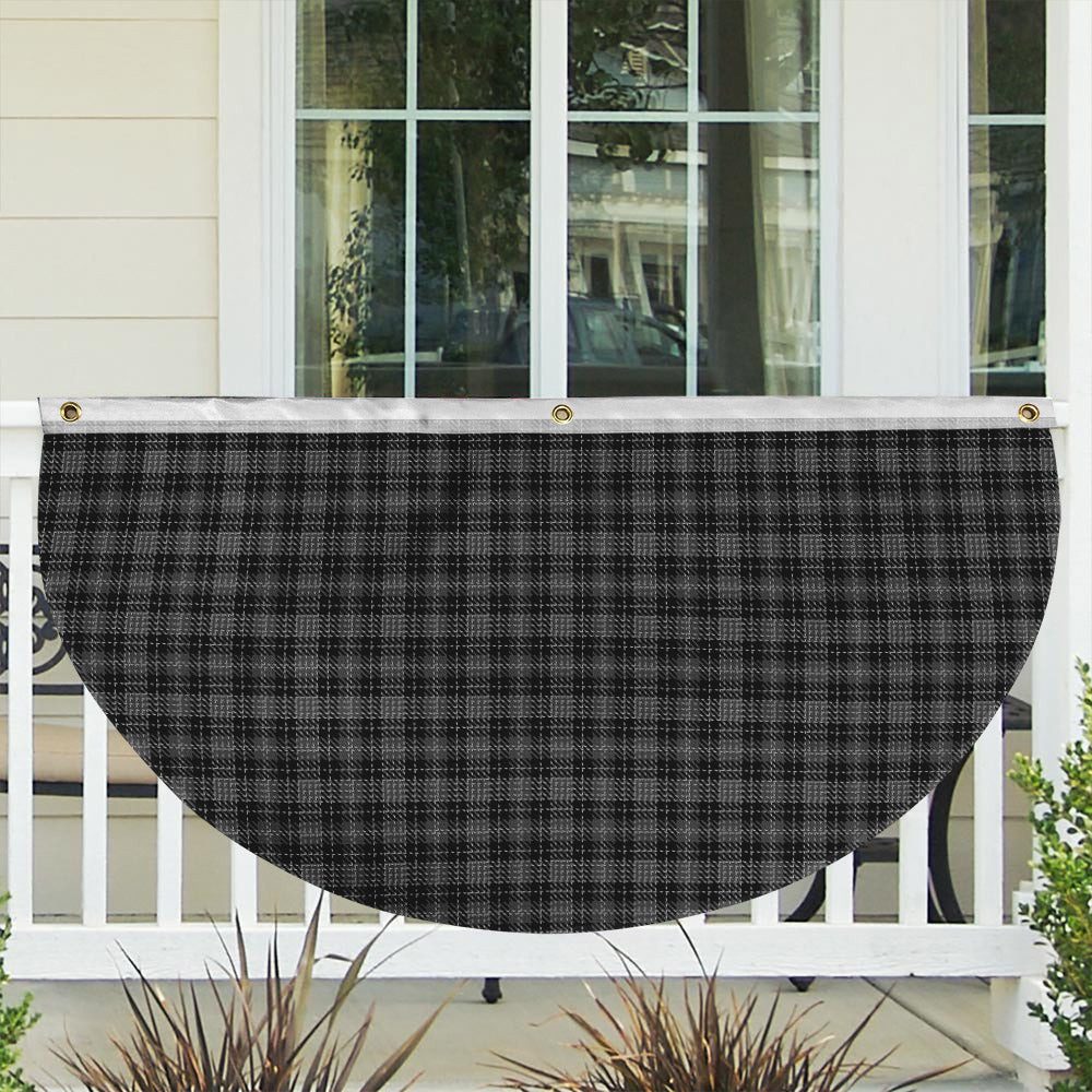 ScotsTee Shop Scottish Clergy Breacan na’n Clearach Tartan Non-Pleated Fan Flag Bunting Banner