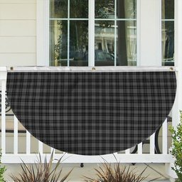 ScotsTee Shop Scottish Clergy Breacan na’n Clearach Tartan Non-Pleated Fan Flag Bunting Banner