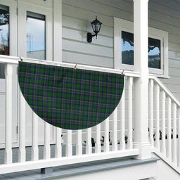 ScotsTee Shop Scottish Cockburn Old Pattern Tartan Non-Pleated Fan Flag Bunting Banner