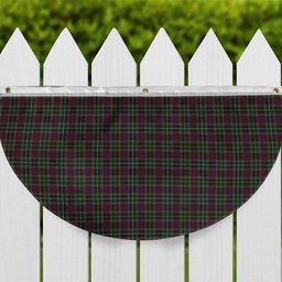 ScotsTee Shop Scottish Crosbie Tartan Non-Pleated Fan Flag Bunting Banner