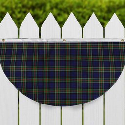 ScotsTee Shop Scottish Colquhoun Modern Tartan Non-Pleated Fan Flag Bunting Banner