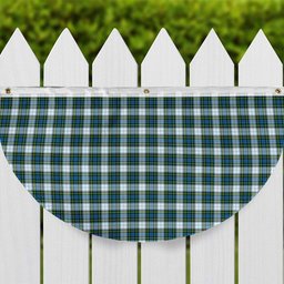ScotsTee Shop Scottish Campbell Dress Tartan Non-Pleated Fan Flag Bunting Banner
