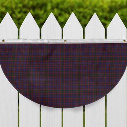 ScotsTee Shop Scottish Cumming Tartan Non-Pleated Fan Flag Bunting Banner