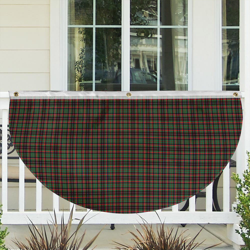 ScotsTee Shop Scottish Cumming Hunting Ancient Tartan Non-Pleated Fan Flag Bunting Banner