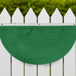 ScotsTee Shop Scottish Currie Tartan Non-Pleated Fan Flag Bunting Banner