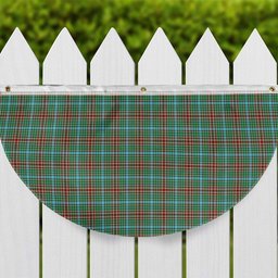 ScotsTee Shop Scottish Gayre Modern Tartan Non-Pleated Fan Flag Bunting Banner