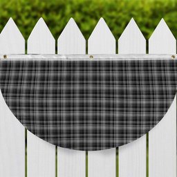ScotsTee Shop Scottish Drummond Grey Clans Originaux Tartan Non-Pleated Fan Flag Bunting Banner
