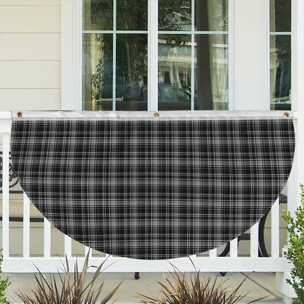 ScotsTee Shop Scottish Drummond Grey Clans Originaux Tartan Non-Pleated Fan Flag Bunting Banner