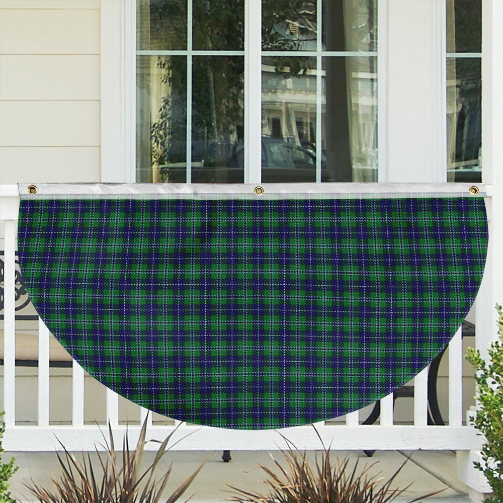 ScotsTee Shop Scottish Douglas Tartan Non-Pleated Fan Flag Bunting Banner