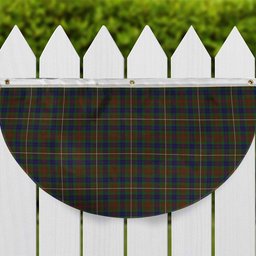 ScotsTee Shop Scottish Fraser Hunting 1 Tartan Non-Pleated Fan Flag Bunting Banner