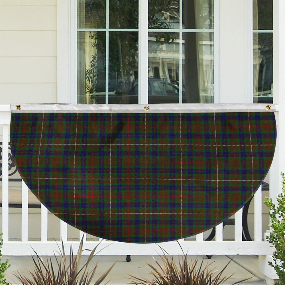 ScotsTee Shop Scottish Fraser Hunting 1 Tartan Non-Pleated Fan Flag Bunting Banner