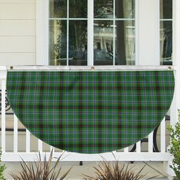 ScotsTee Shop Scottish Duncan of Sketraw Ancient Tartan Non-Pleated Fan Flag Bunting Banner