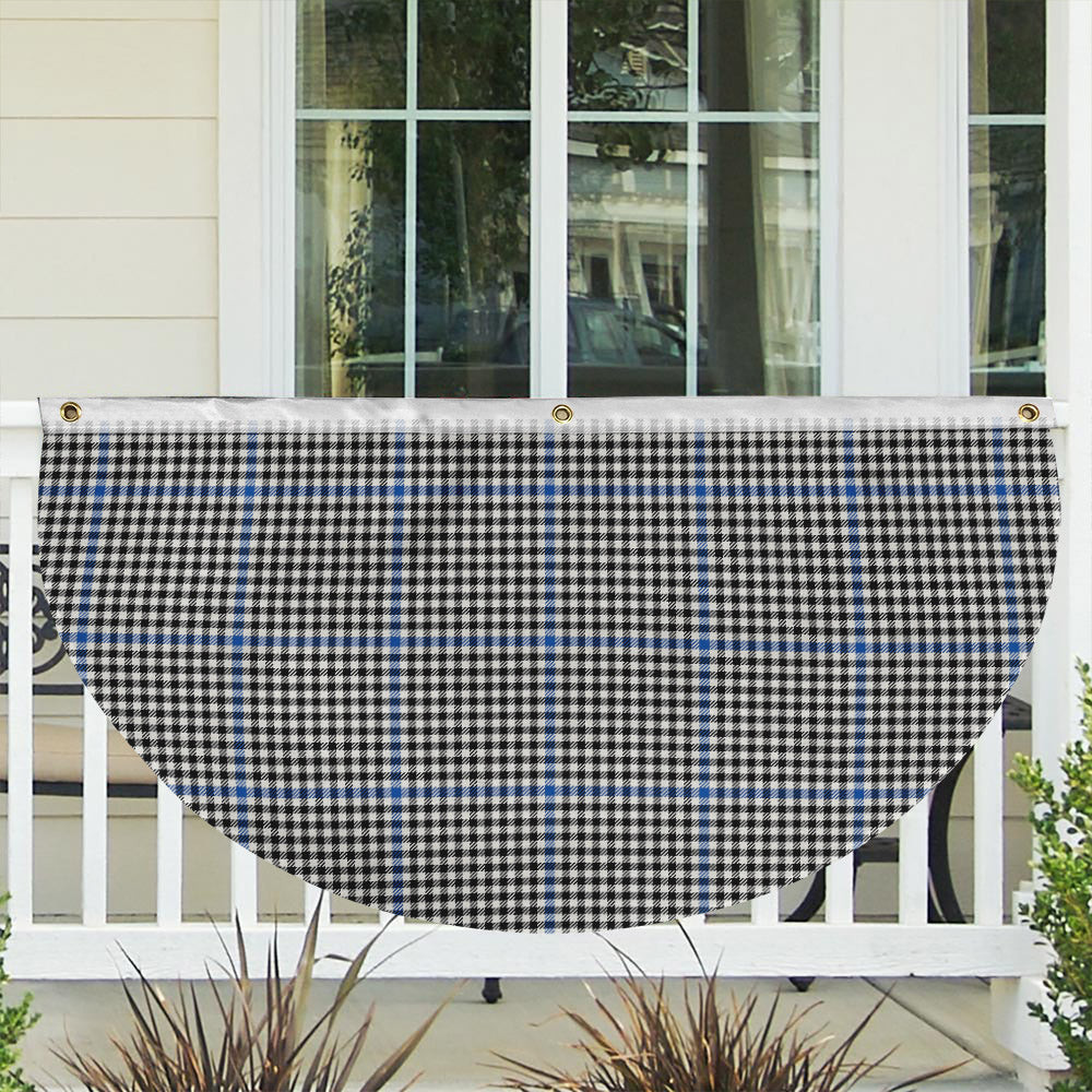 ScotsTee Shop Scottish Gladstone Modern Tartan Non-Pleated Fan Flag Bunting Banner