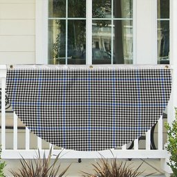 ScotsTee Shop Scottish Gladstone Modern Tartan Non-Pleated Fan Flag Bunting Banner