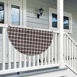 ScotsTee Shop Scottish Dennistoun Tartan Non-Pleated Fan Flag Bunting Banner