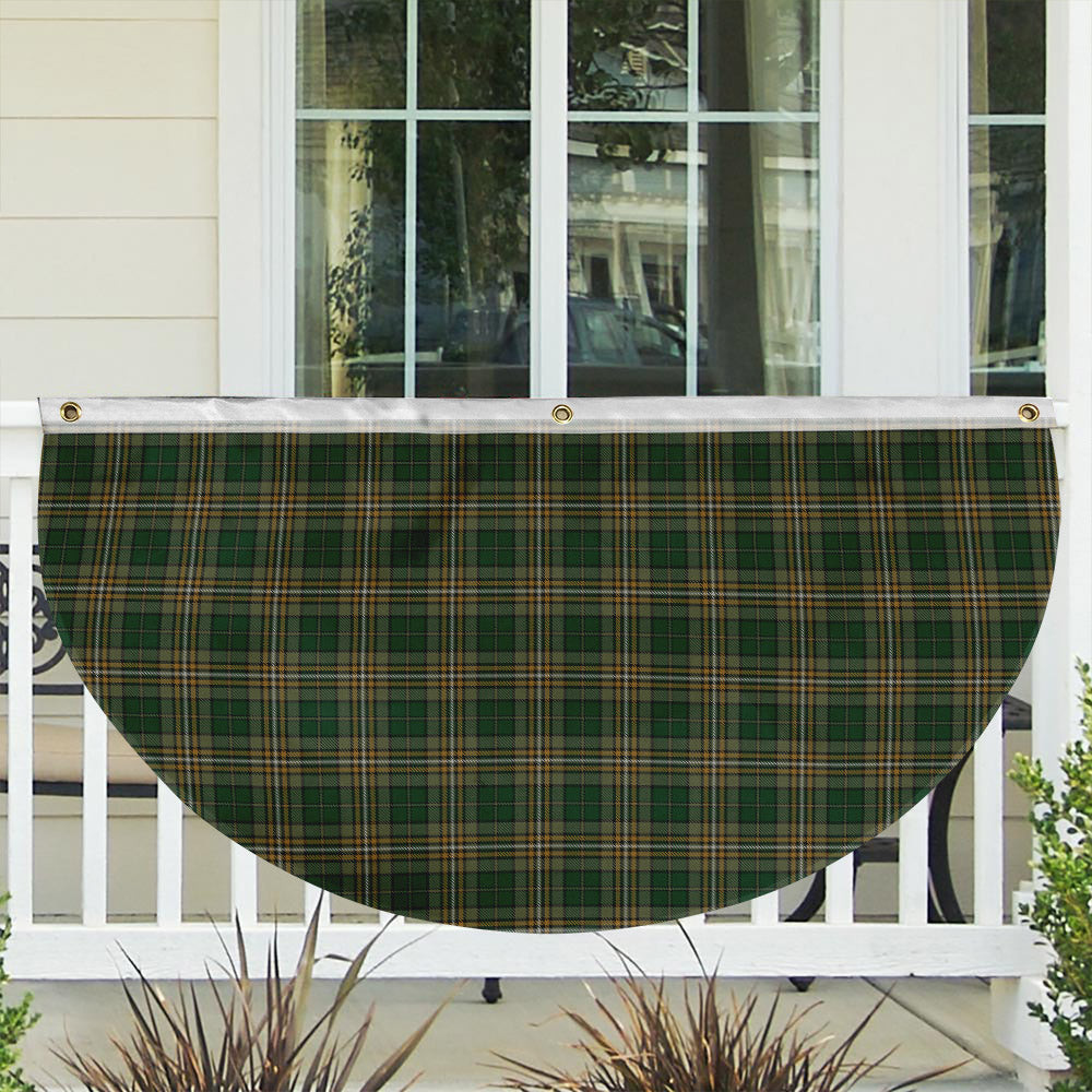 ScotsTee Shop Scottish Fitzsimmons Tartan Non-Pleated Fan Flag Bunting Banner
