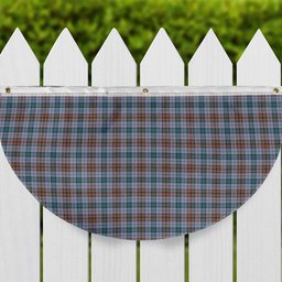 ScotsTee Shop Scottish Gayre Hunting Ancient Tartan Non-Pleated Fan Flag Bunting Banner