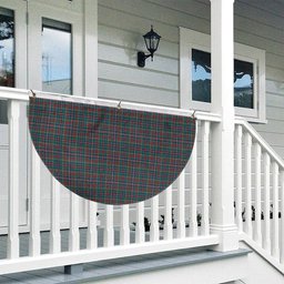 ScotsTee Shop Scottish Galbraith Old Modern Tartan Non-Pleated Fan Flag Bunting Banner