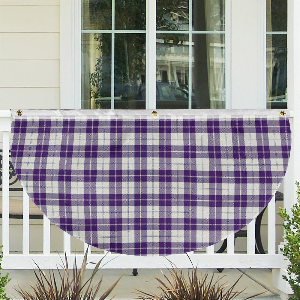ScotsTee Shop Scottish Dunlop Dress Modern Tartan Non-Pleated Fan Flag Bunting Banner