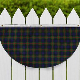 ScotsTee Shop Scottish Dundas Modern 02 Tartan Non-Pleated Fan Flag Bunting Banner