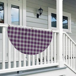 ScotsTee Shop Scottish Dunlop Dress Tartan Non-Pleated Fan Flag Bunting Banner