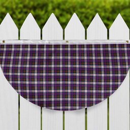 ScotsTee Shop Scottish Donald Dress Modern Tartan Non-Pleated Fan Flag Bunting Banner