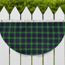 ScotsTee Shop Scottish Davidson of Tulloch Tartan Non-Pleated Fan Flag Bunting Banner