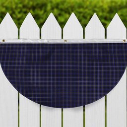 ScotsTee Shop Scottish Frisken Tartan Non-Pleated Fan Flag Bunting Banner