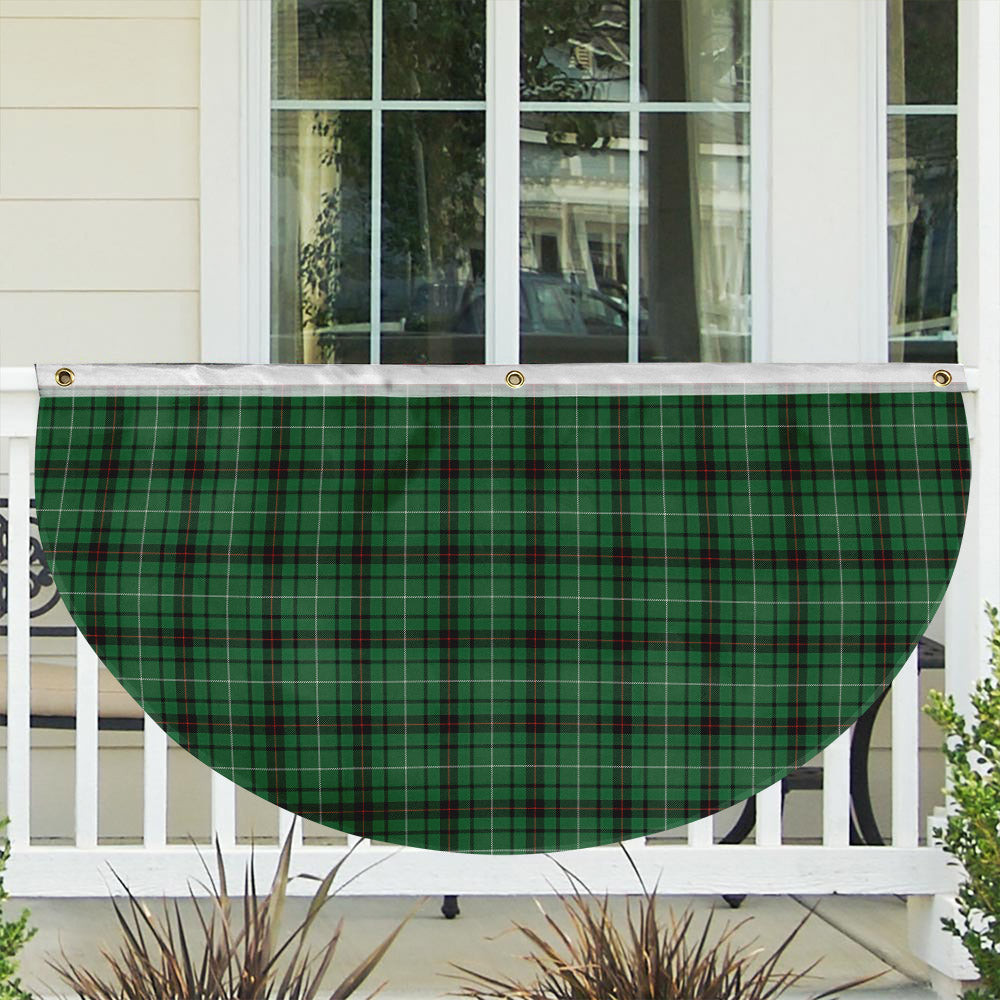 ScotsTee Shop Scottish Fraser Gathering Hunting Ancient Tartan Non-Pleated Fan Flag Bunting Banner
