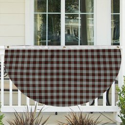 ScotsTee Shop Scottish Fraser Dress Tartan Non-Pleated Fan Flag Bunting Banner