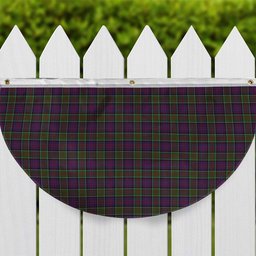 ScotsTee Shop Scottish Donald of Clan Ranald Modern Tartan Non-Pleated Fan Flag Bunting Banner