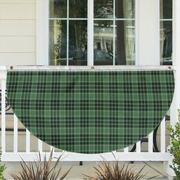 ScotsTee Shop Scottish Donald Lord of the Isles Hunting Tartan Non-Pleated Fan Flag Bunting Banner