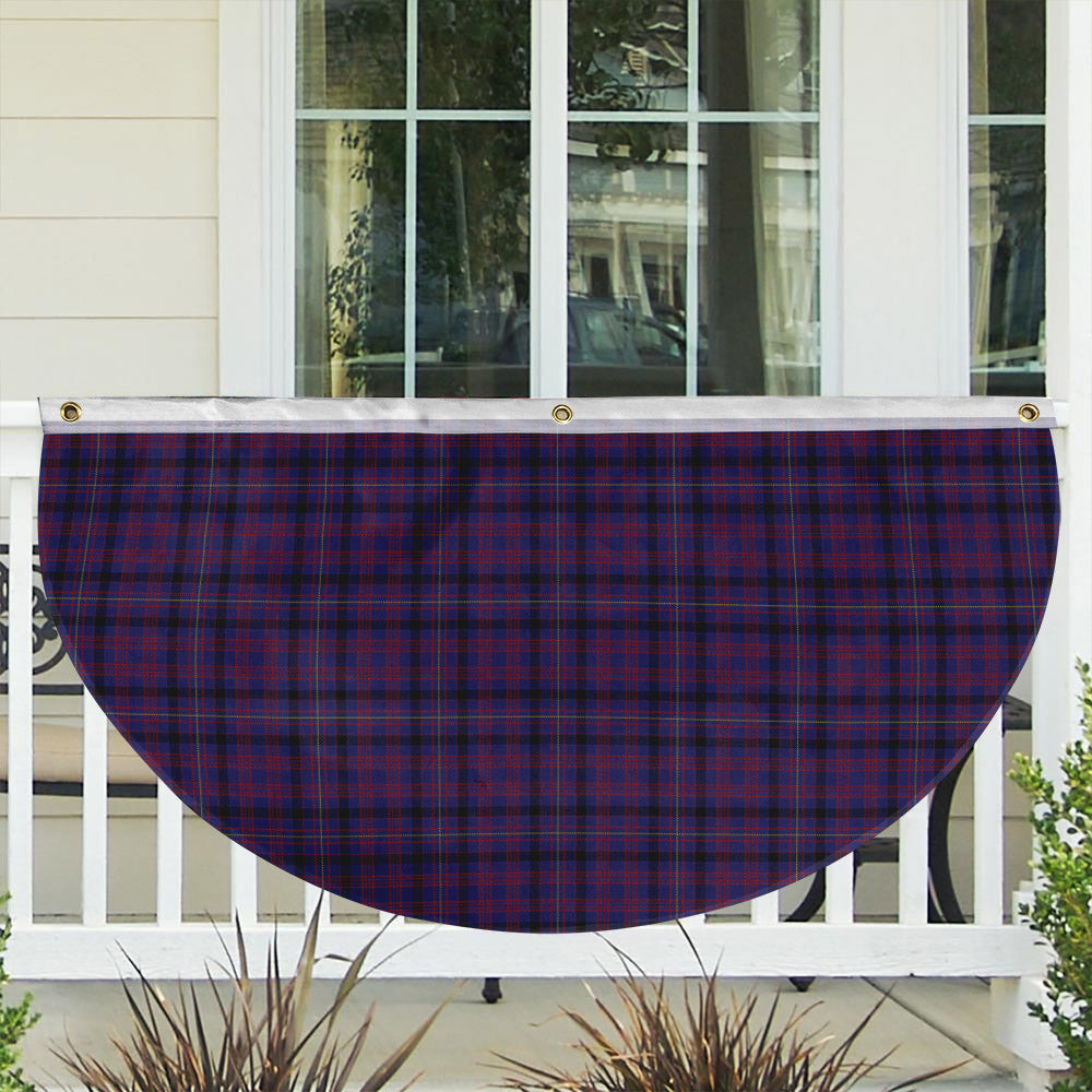 ScotsTee Shop Scottish Dundonald Tartan Non-Pleated Fan Flag Bunting Banner