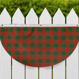 ScotsTee Shop Scottish Erskine Ancient Tartan Non-Pleated Fan Flag Bunting Banner