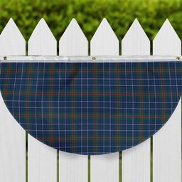ScotsTee Shop Scottish Edmonstone Modern Tartan Non-Pleated Fan Flag Bunting Banner