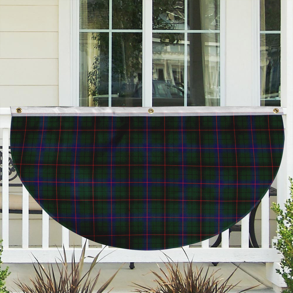 ScotsTee Shop Scottish Davidson Modern Tartan Non-Pleated Fan Flag Bunting Banner