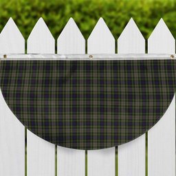 ScotsTee Shop Scottish Davidson Tulloch Dress Tartan Non-Pleated Fan Flag Bunting Banner