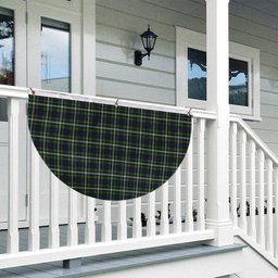 ScotsTee Shop Scottish Farquharson Dress Tartan Non-Pleated Fan Flag Bunting Banner
