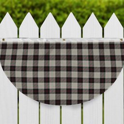 ScotsTee Shop Scottish Dunlop Hunting Modern Tartan Non-Pleated Fan Flag Bunting Banner