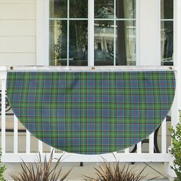 ScotsTee Shop Scottish Dalrymple SC Tartan Non-Pleated Fan Flag Bunting Banner