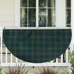 ScotsTee Shop Scottish Fraser Gathering Hunting Modern Tartan Non-Pleated Fan Flag Bunting Banner