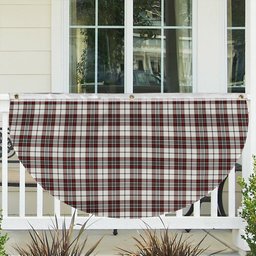ScotsTee Shop Scottish Dunbar Plaid Ancient Tartan Non-Pleated Fan Flag Bunting Banner