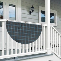 ScotsTee Shop Scottish Essence of Harris Tartan Non-Pleated Fan Flag Bunting Banner