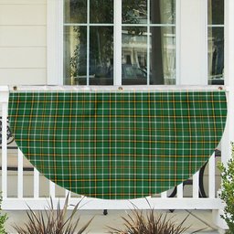 ScotsTee Shop Scottish Forrester Hunting Ancient Tartan Non-Pleated Fan Flag Bunting Banner
