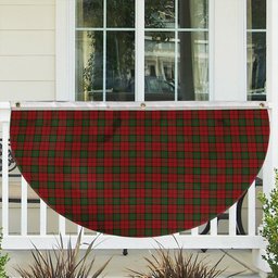 ScotsTee Shop Scottish Dunbar Tartan Non-Pleated Fan Flag Bunting Banner