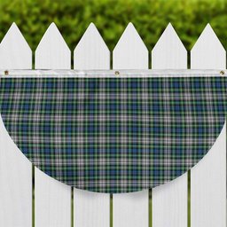 ScotsTee Shop Scottish Davidson of Tulloch Dress Ancient Tartan Non-Pleated Fan Flag Bunting Banner