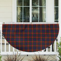 ScotsTee Shop Scottish Fraser of Lovat Tartan Non-Pleated Fan Flag Bunting Banner