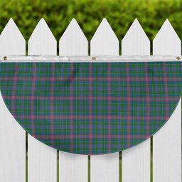 ScotsTee Shop Scottish Pitcairn Hunting Ancient Tartan Non-Pleated Fan Flag Bunting Banner