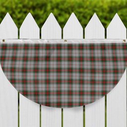 ScotsTee Shop Scottish Stewart Royal VS Tartan Non-Pleated Fan Flag Bunting Banner
