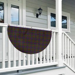 ScotsTee Shop Scottish Logan 1819 Tartan Non-Pleated Fan Flag Bunting Banner